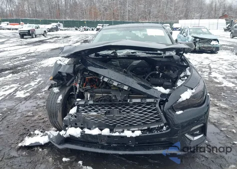 2018 Infiniti Q50 3.0T Luxe/3.0T Sport z USA, uszkodzony, nr VIN JN1EV7AR8JM434824